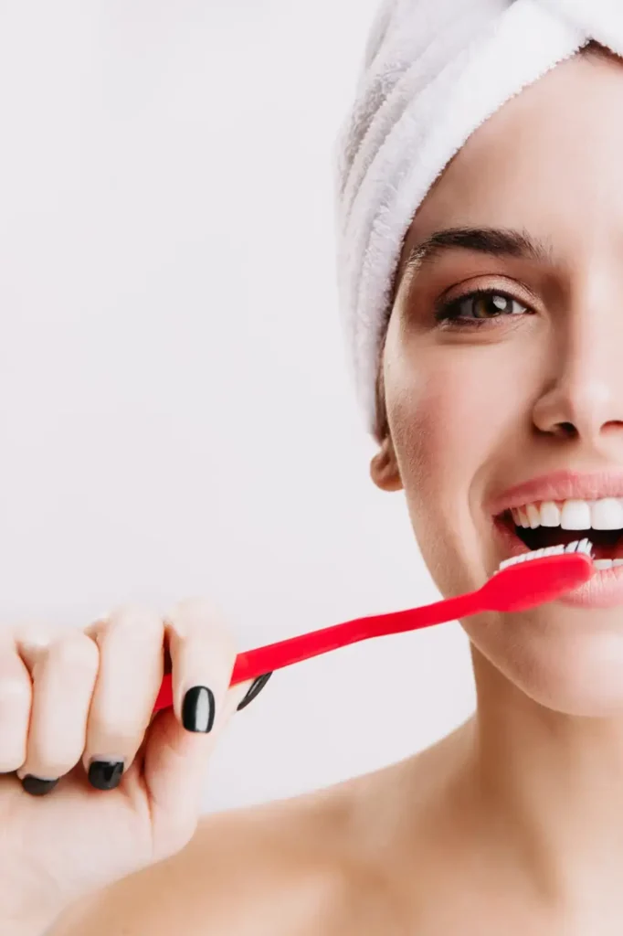 come lavare i denti